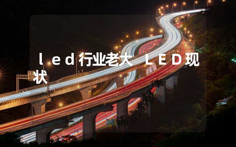 led行业老大 LED现状